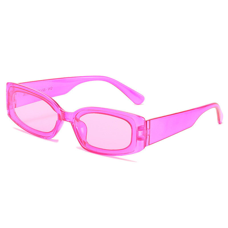 Square Party Sunglasses Women's Concave Shape Sunglasses