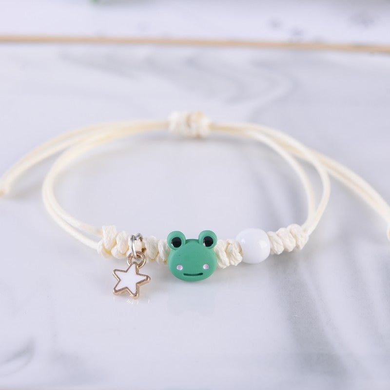 Simple Cute Frog Bracelet For Women