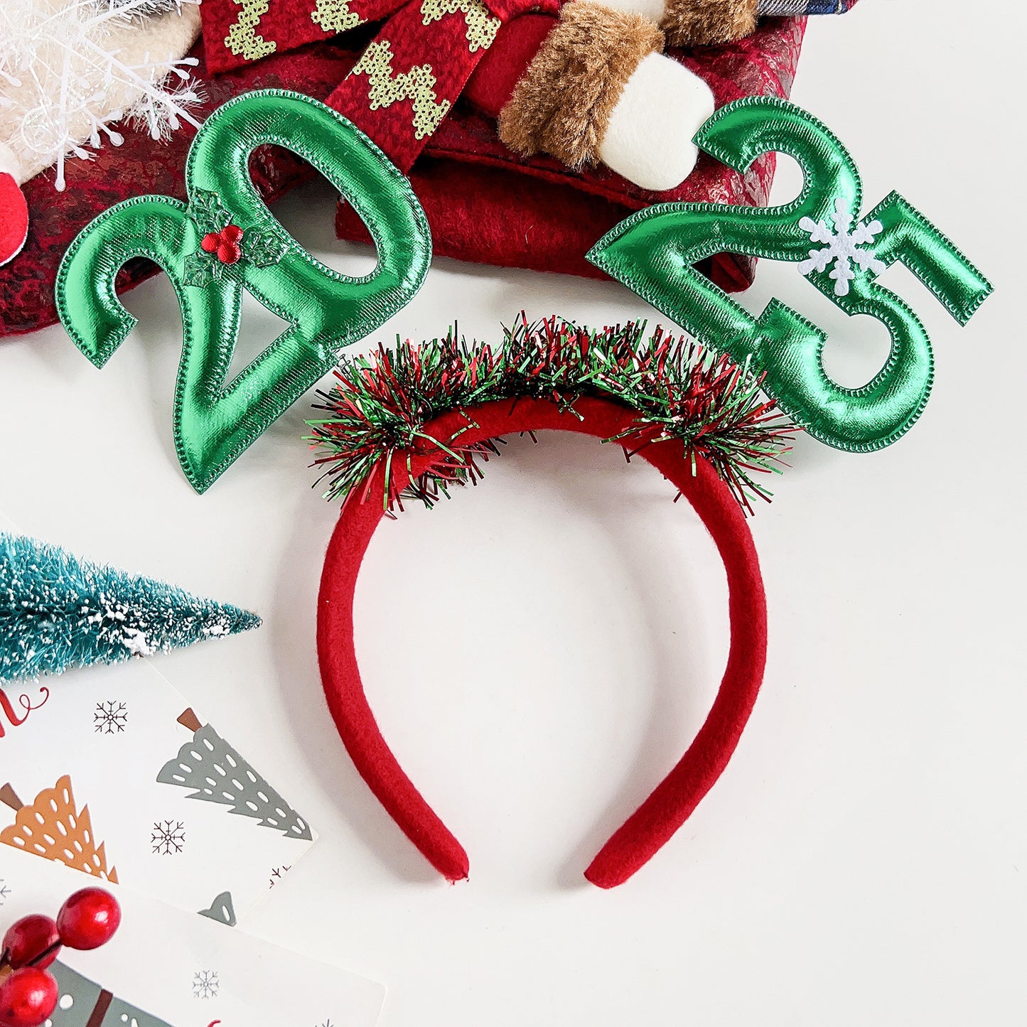 2025 Christmas Headband Female Holiday Party