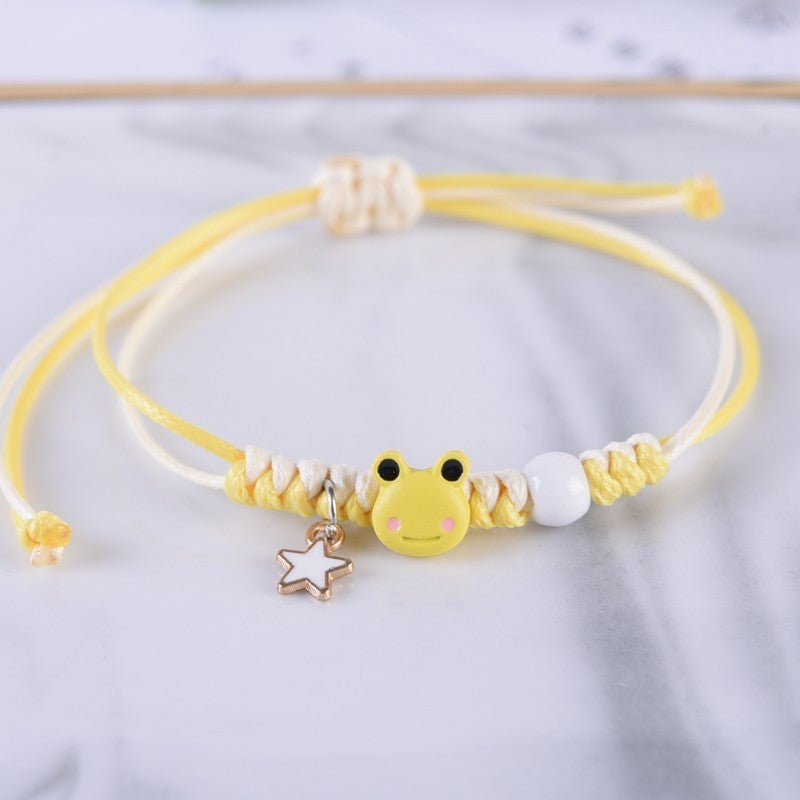 Simple Cute Frog Bracelet For Women